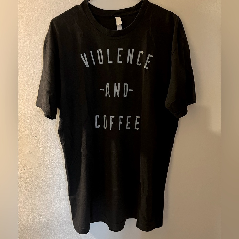 Gymfidel Violence and Coffee shirt